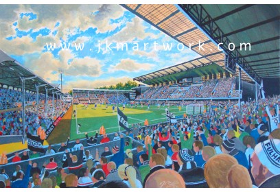 Craven Cottage Stadium Fine Art Print - Fulham FC Craven Cottage Stadium Fine Art Print - Fulham FC